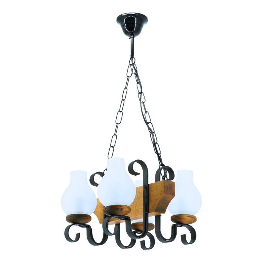 Luster na lancu VELA 4xE14/40W/230V bukva