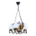 Luster na lancu VELA 4xE14/40W/230V bukva