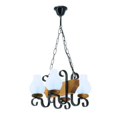 Luster na lancu VELA 4xE14/40W/230V bukva