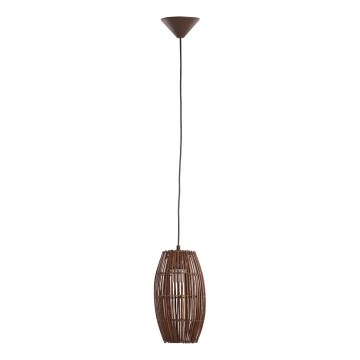 Luster na lanku BURI 1xE27/15W/230V braon