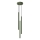 Luster na lanku PASTELO 3xG9/8W/230V zelena