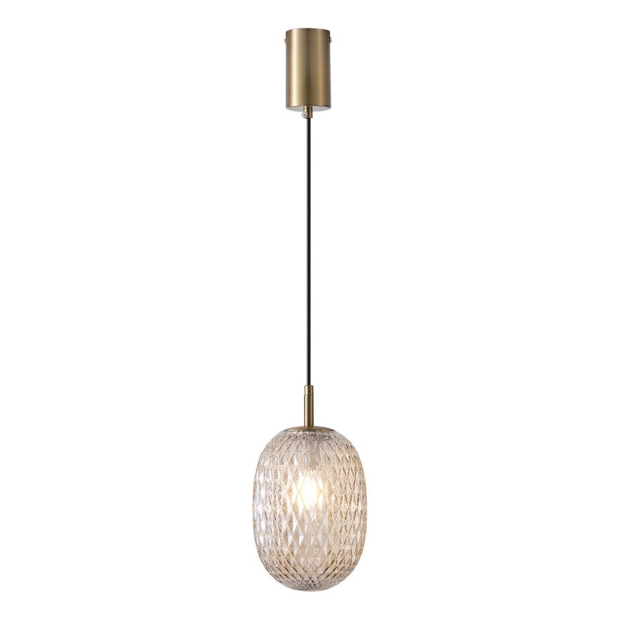 Luster na sajli 1xE14/25W/230V prozirna pr. 15 cm