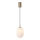 Luster na sajli 1xE14/25W/230V prozirna pr. 15 cm