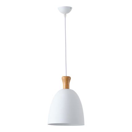 Luster na sajli 1xE27/15W/230V bela