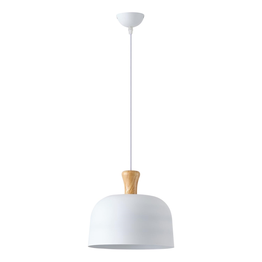 Luster na sajli 1xE27/15W/230V bela