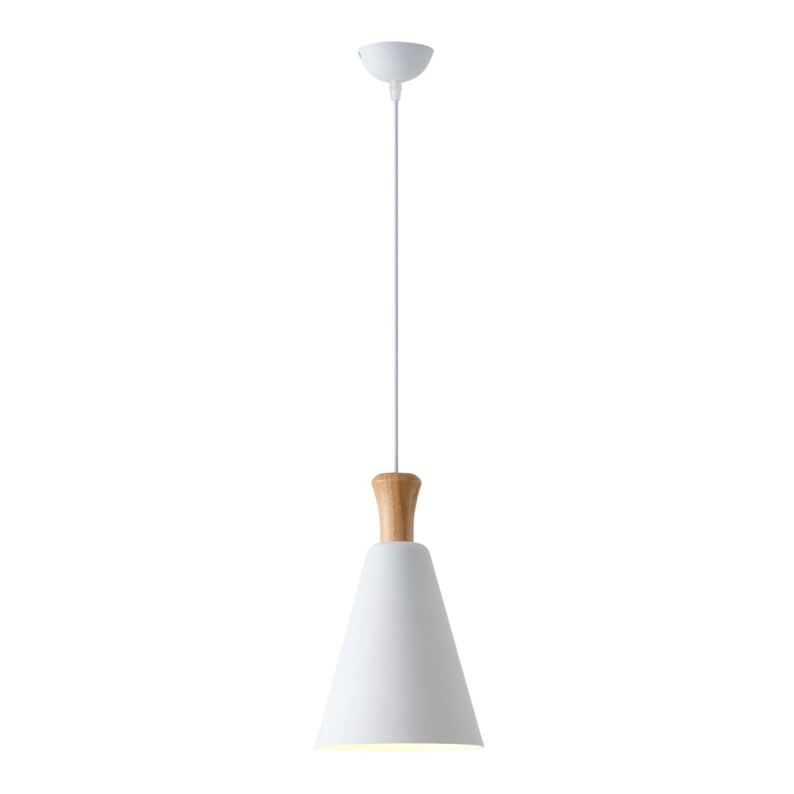 Luster na sajli 1xE27/15W/230V bela
