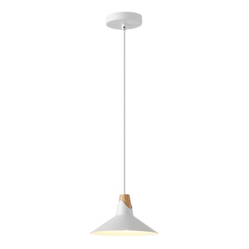 Luster na sajli 1xE27/15W/230V bela