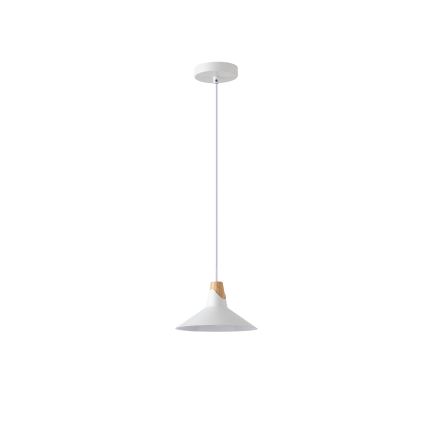 Luster na sajli 1xE27/15W/230V bela