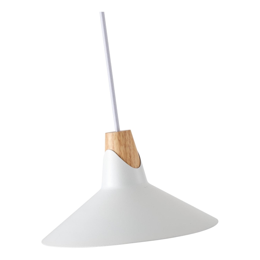 Luster na sajli 1xE27/15W/230V bela