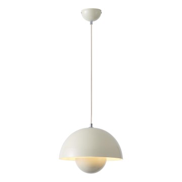 Luster na sajli 1xE27/15W/230V bela