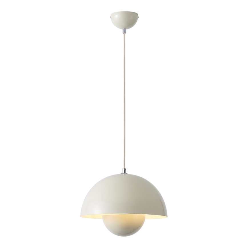 Luster na sajli 1xE27/15W/230V bela