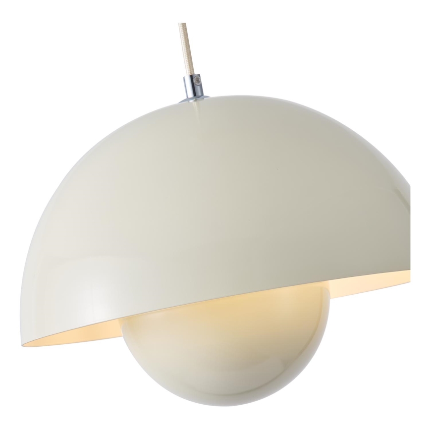 Luster na sajli 1xE27/15W/230V bela