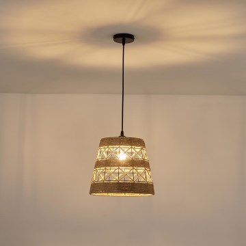 Luster na sajli 1xE27/15W/230V bež