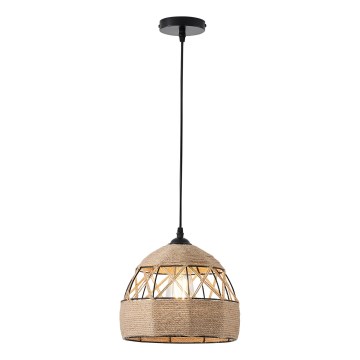 Luster na sajli 1xE27/15W/230V bež