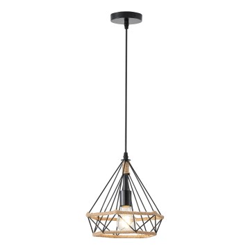 Luster na sajli 1xE27/15W/230V bež