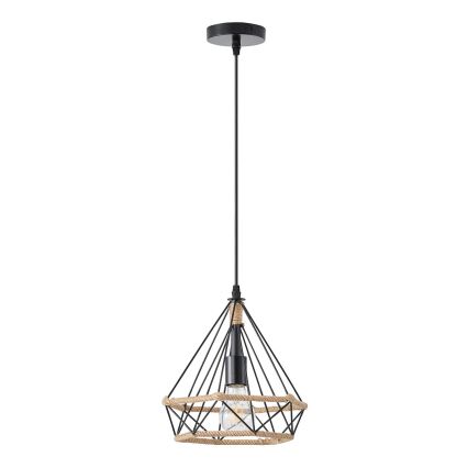 Luster na sajli 1xE27/15W/230V bež