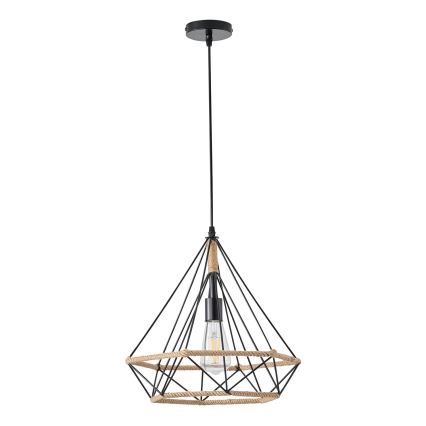 Luster na sajli 1xE27/15W/230V bež