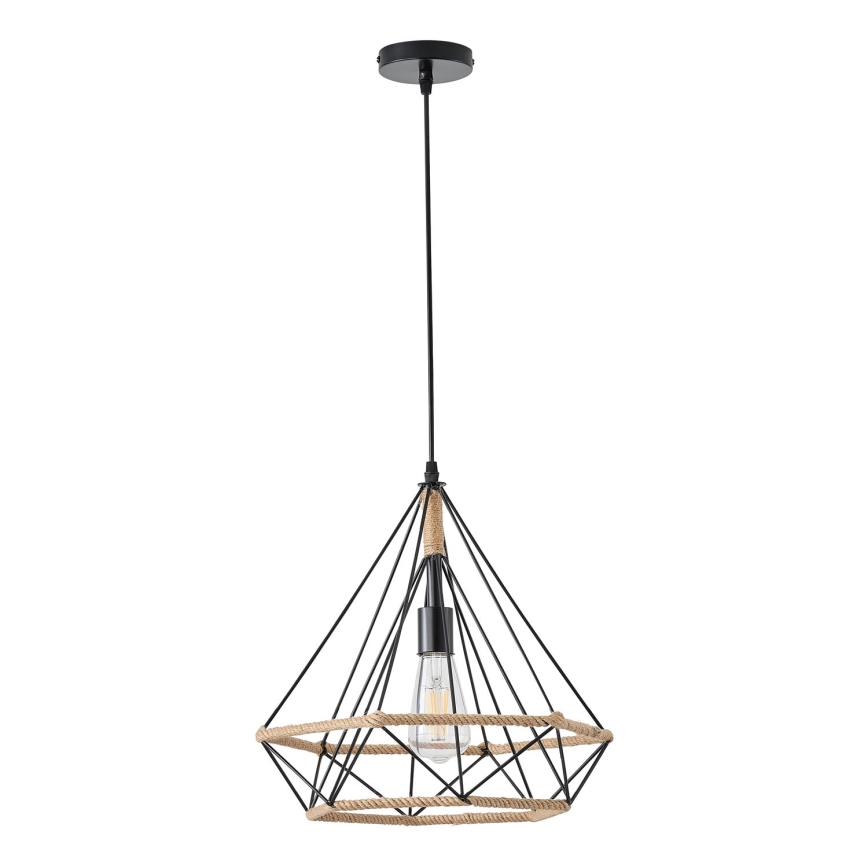 Luster na sajli 1xE27/15W/230V bež