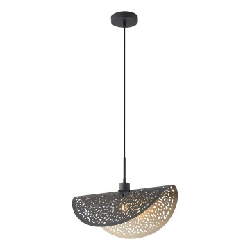 Luster na sajli 1xE27/15W/230V crno