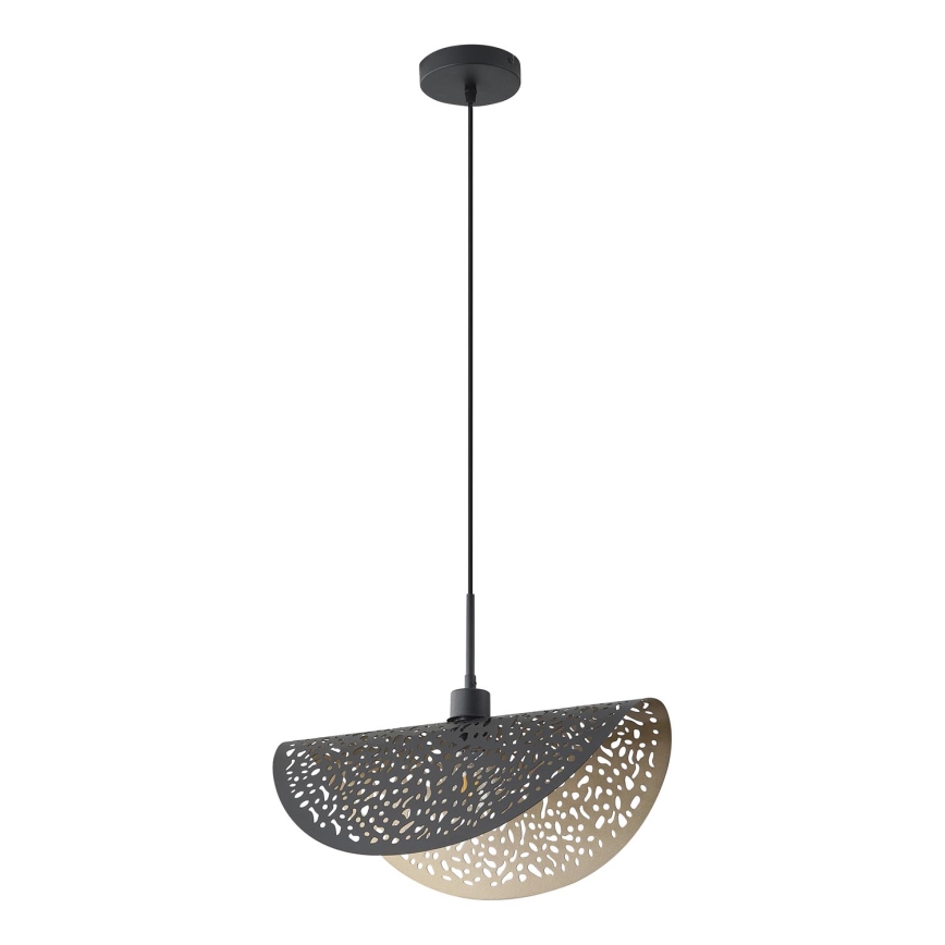 Luster na sajli 1xE27/15W/230V crno