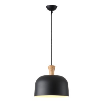 Luster na sajli 1xE27/15W/230V crno