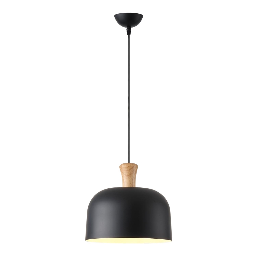 Luster na sajli 1xE27/15W/230V crno