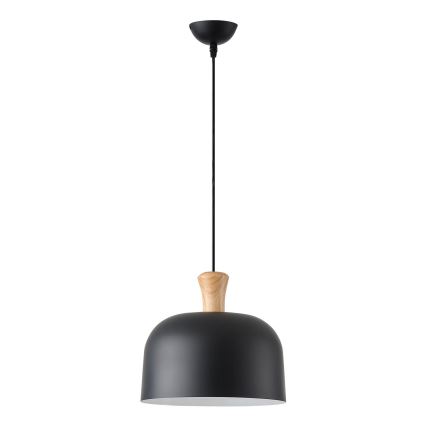Luster na sajli 1xE27/15W/230V crno