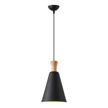 Luster na sajli 1xE27/15W/230V crno