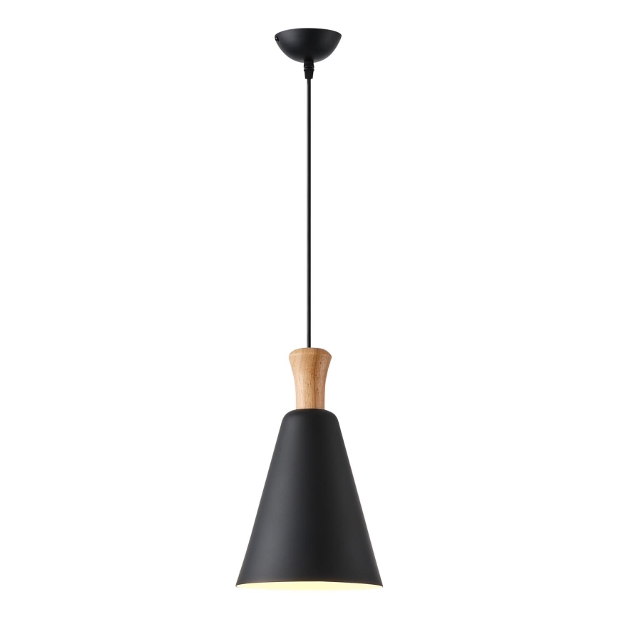 Luster na sajli 1xE27/15W/230V crno