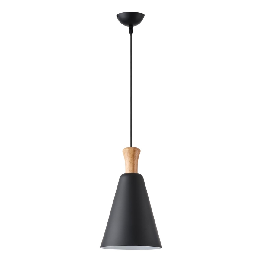 Luster na sajli 1xE27/15W/230V crno