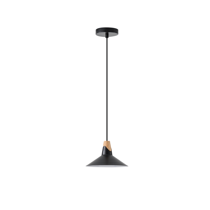 Luster na sajli 1xE27/15W/230V crno