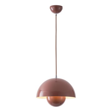 Luster na sajli 1xE27/15W/230V crveno