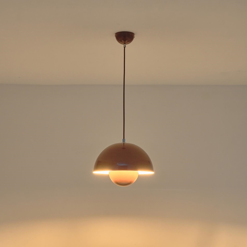 Luster na sajli 1xE27/15W/230V crveno