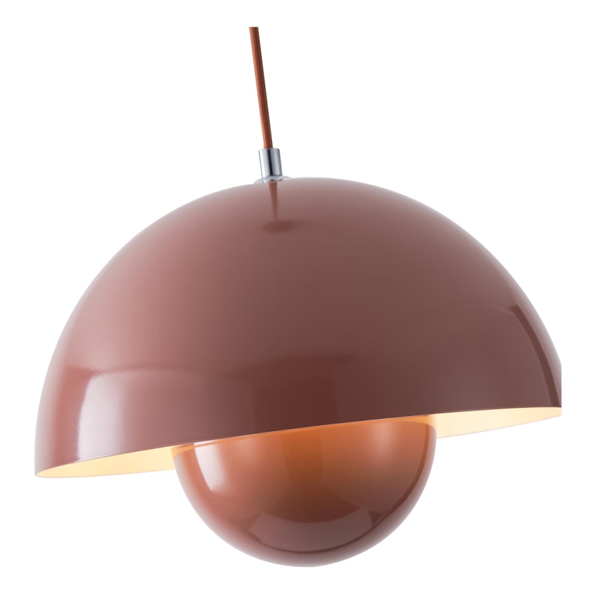 Luster na sajli 1xE27/15W/230V crveno