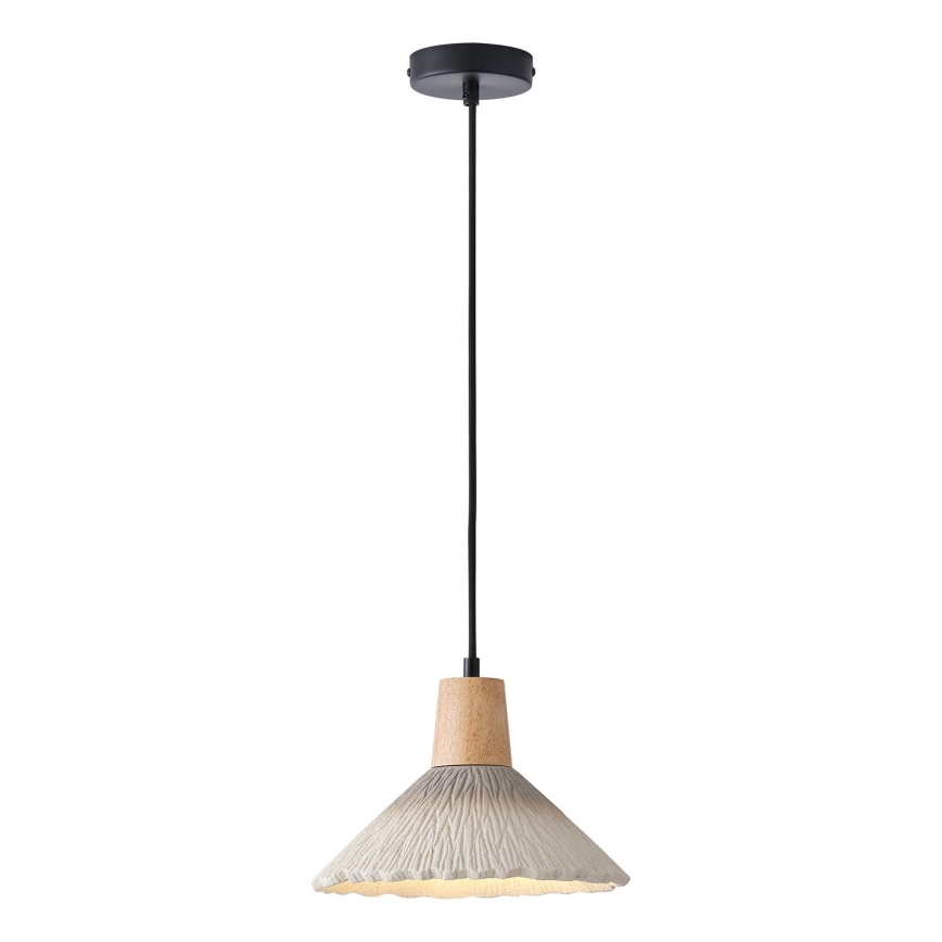 Luster na sajli 1xE27/15W/230V kremasta