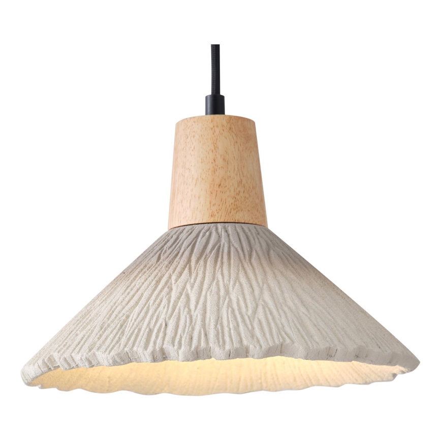 Luster na sajli 1xE27/15W/230V kremasta