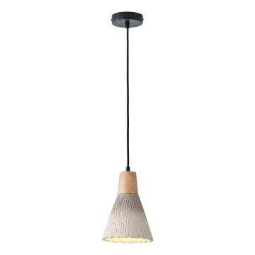 Luster na sajli 1xE27/15W/230V kremasta