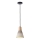 Luster na sajli 1xE27/15W/230V kremasta