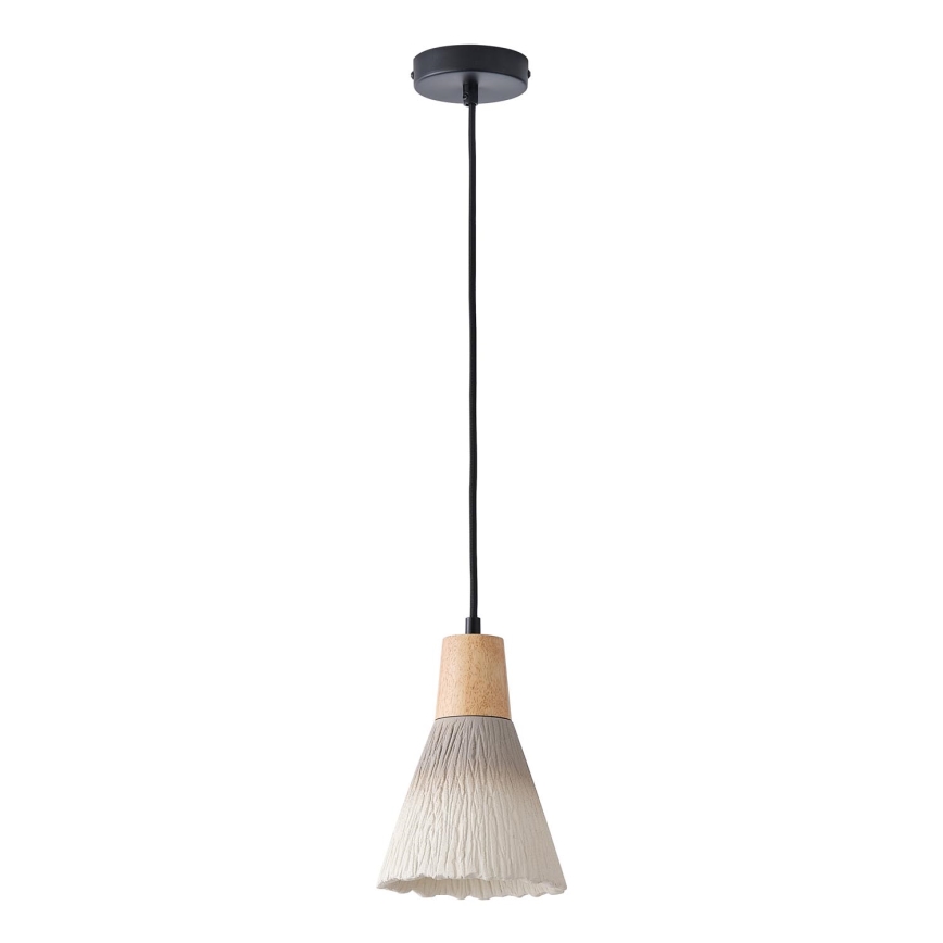 Luster na sajli 1xE27/15W/230V kremasta