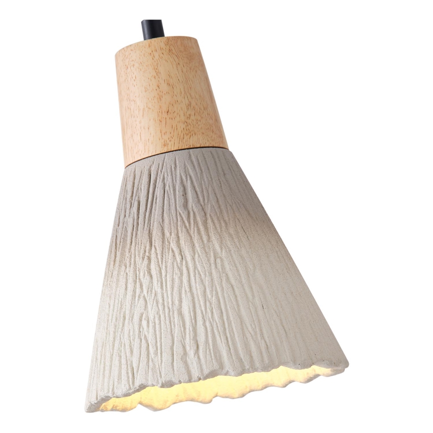 Luster na sajli 1xE27/15W/230V kremasta