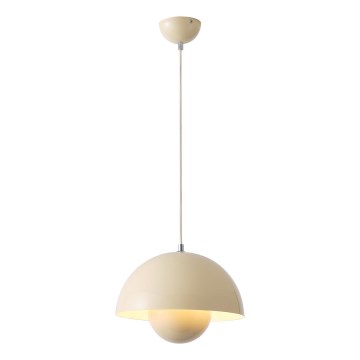Luster na sajli 1xE27/15W/230V kremasta