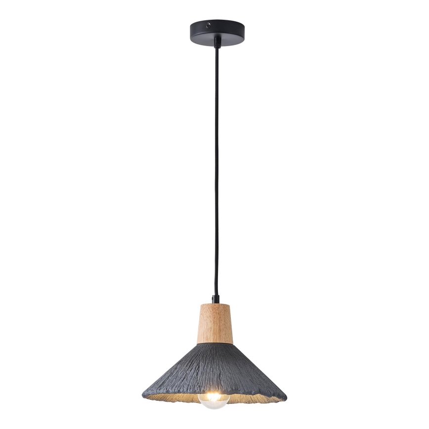 Luster na sajli 1xE27/15W/230V sivo