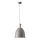 Luster na sajli 1xE27/15W/230V sivo