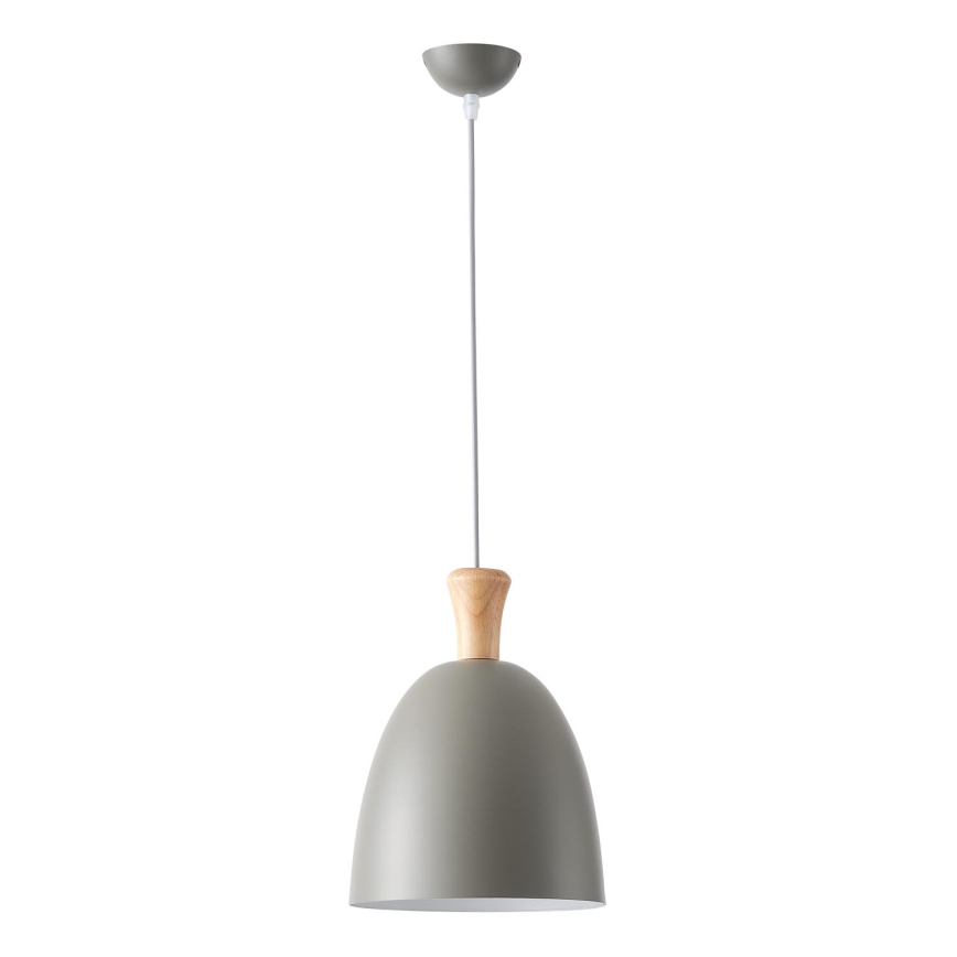 Luster na sajli 1xE27/15W/230V sivo