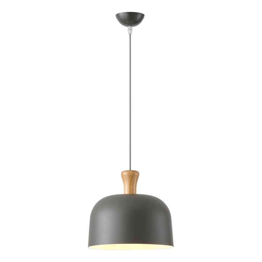 Luster na sajli 1xE27/15W/230V sivo