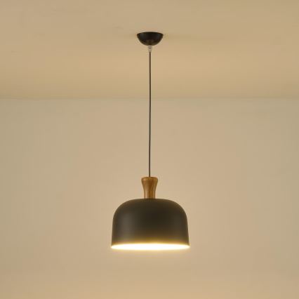 Luster na sajli 1xE27/15W/230V sivo