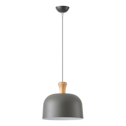 Luster na sajli 1xE27/15W/230V sivo