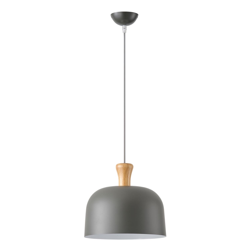 Luster na sajli 1xE27/15W/230V sivo