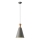 Luster na sajli 1xE27/15W/230V sivo