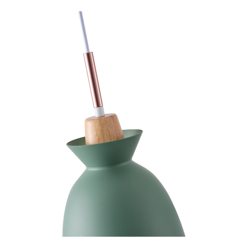 Luster na sajli 1xE27/15W/230V zelena